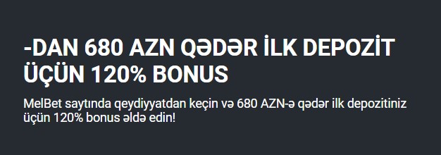 Melbet ilk depozit bonusu